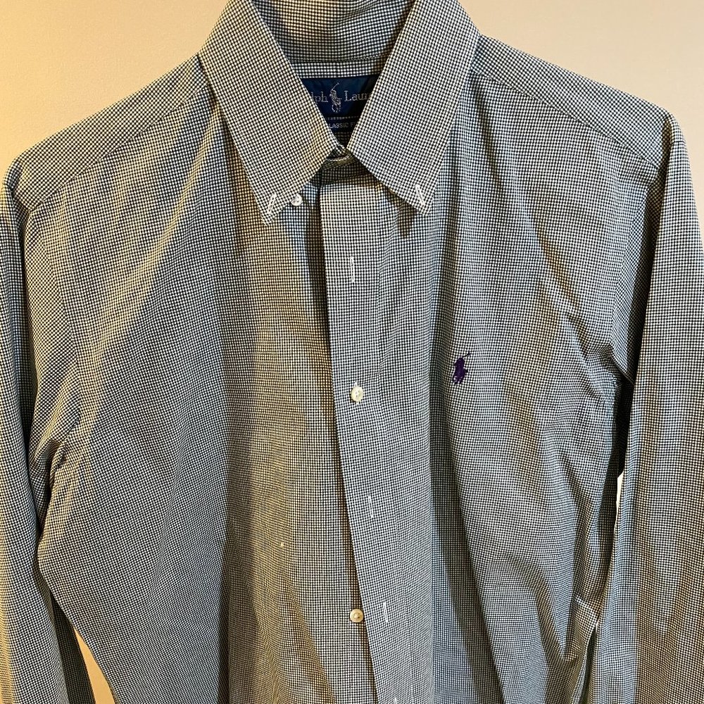 Vintage Ralph Lauren Green Plaid (Medium)
